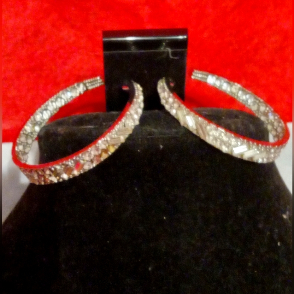 Hoop earrings